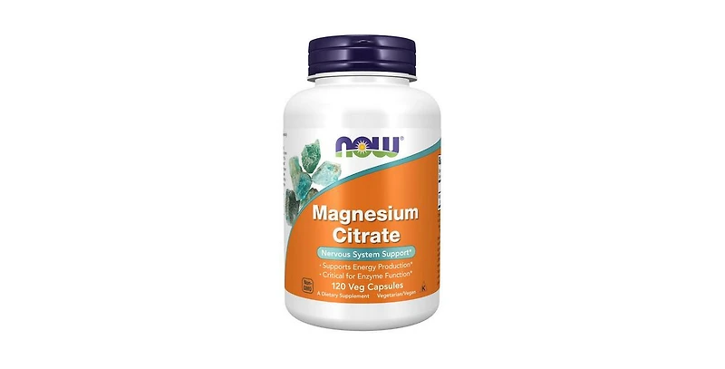 Now Foods Magnesium Citrate ,120 Vcaps