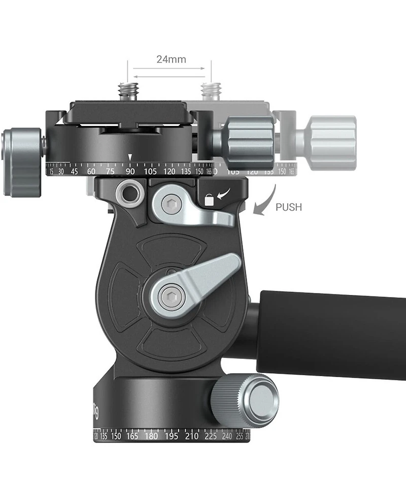 SmallRig Lightweight Fluid Video Head