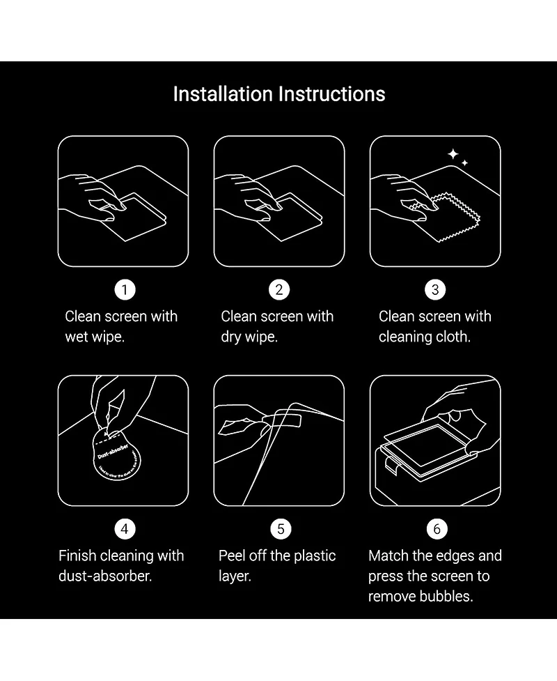 SmallRig Screen Protector for Sony Alpha 7C Ii, 7CR, 6700, Zv-E1 and 7 Iv, 4-Pack