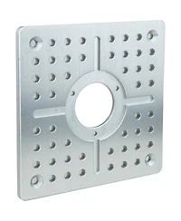 Kupo 10x10x1/2" Mitchell Cheese Plate with 3/8" Holes