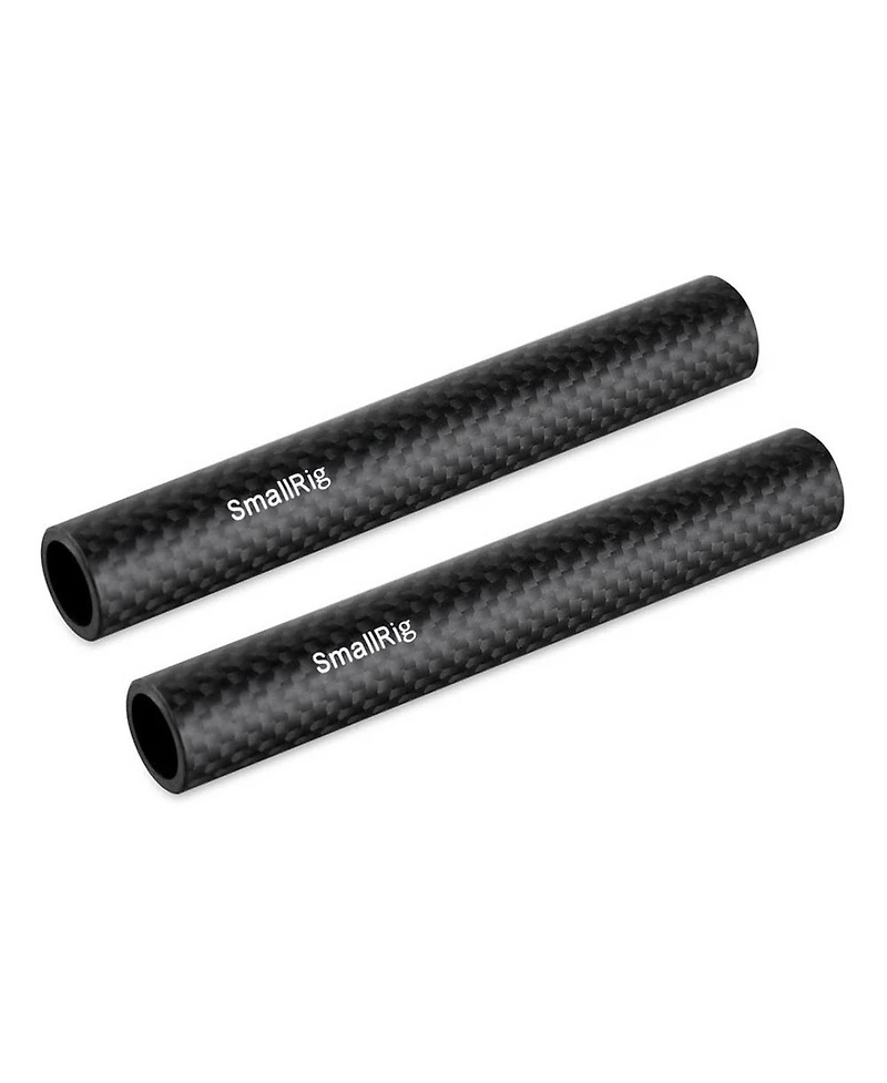 SmallRig 15mm Carbon Fiber Rod, 4", 2-Pack