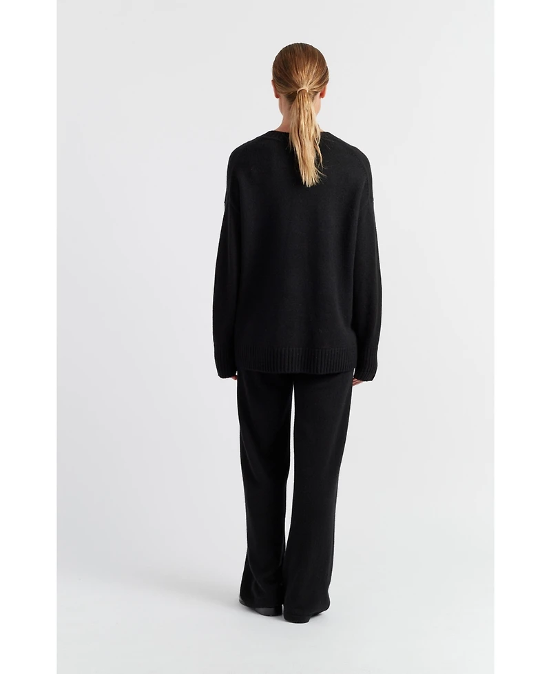 Chinti & Parker Women's Pure Cashmere Crew Neck Sweater