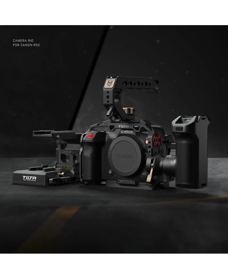 Tilta Full Camera Cage for Canon R5 C Basic Kit, Black