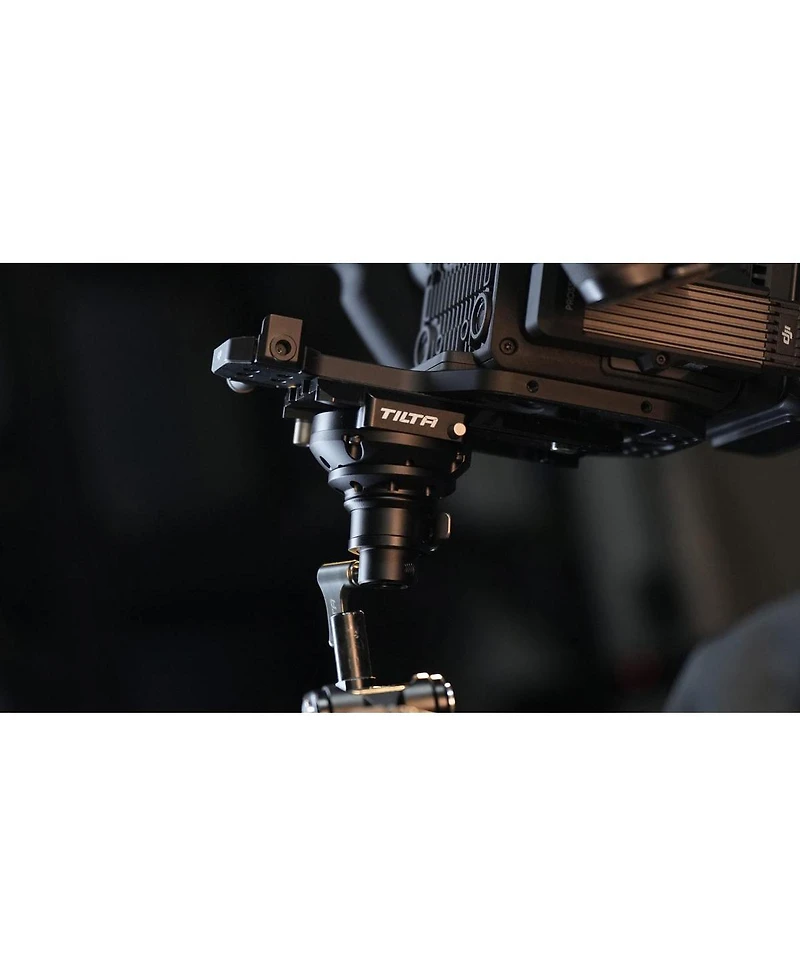 Tilta Manfrotto Quick Release Plate Adapter for Float Stabilizing Arm, Black