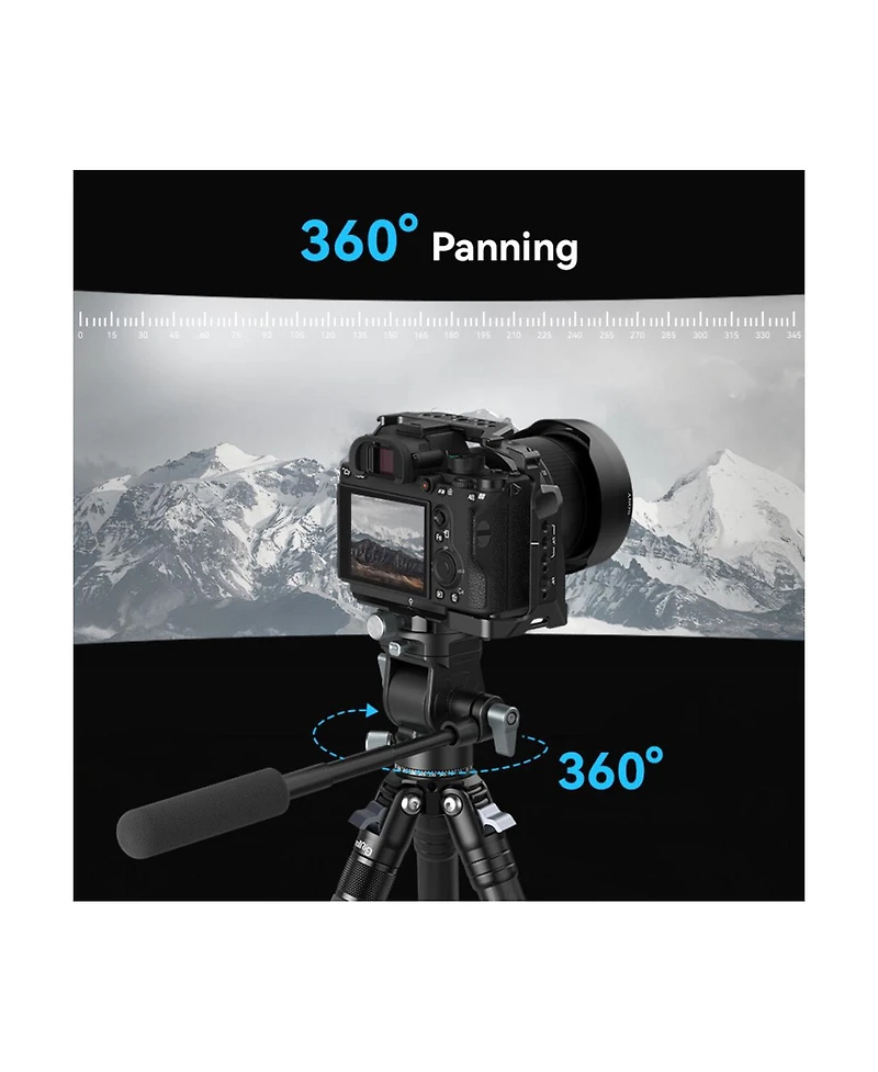 SmallRig Lightweight Video Head for Vertical Shooting
