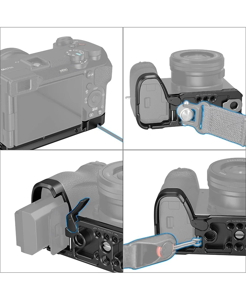 SmallRig Baseplate for Sony Alpha 6700 Camera