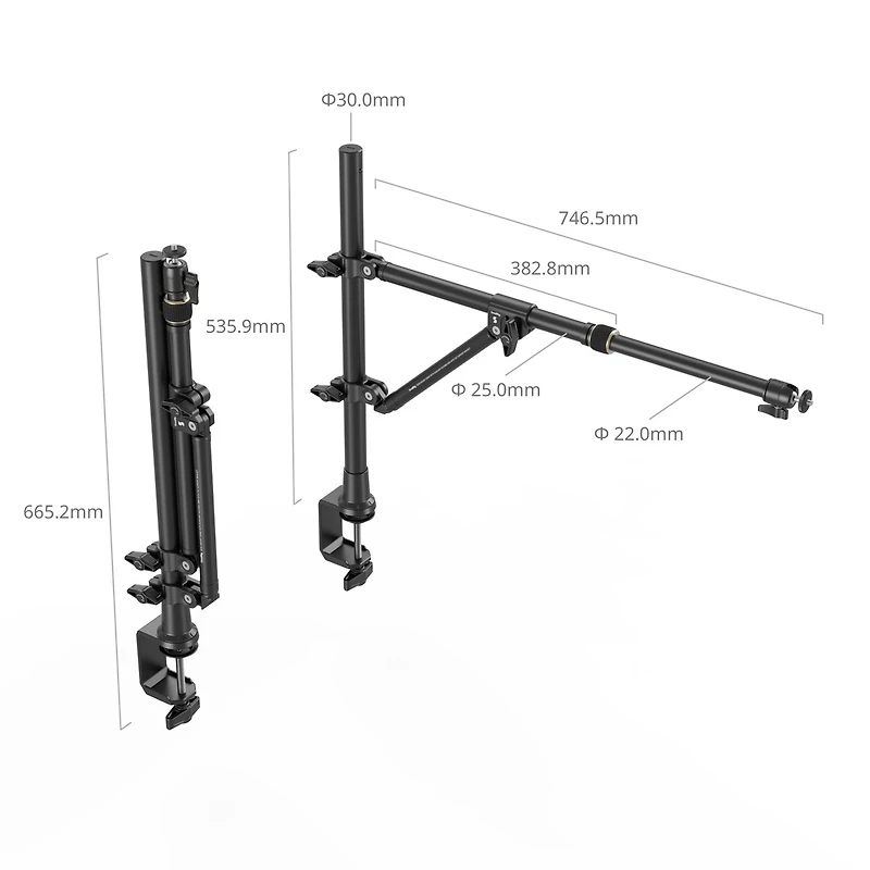 SmallRig Desktop Overhead Photography and Live Streaming Bracket