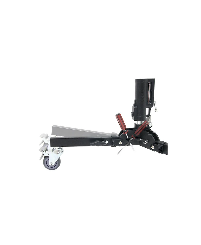 Kupo 20" Master Raiser C-Stand with Sliding Leg, 78" Maximum Extension, 22lbs Load Capacity, Black