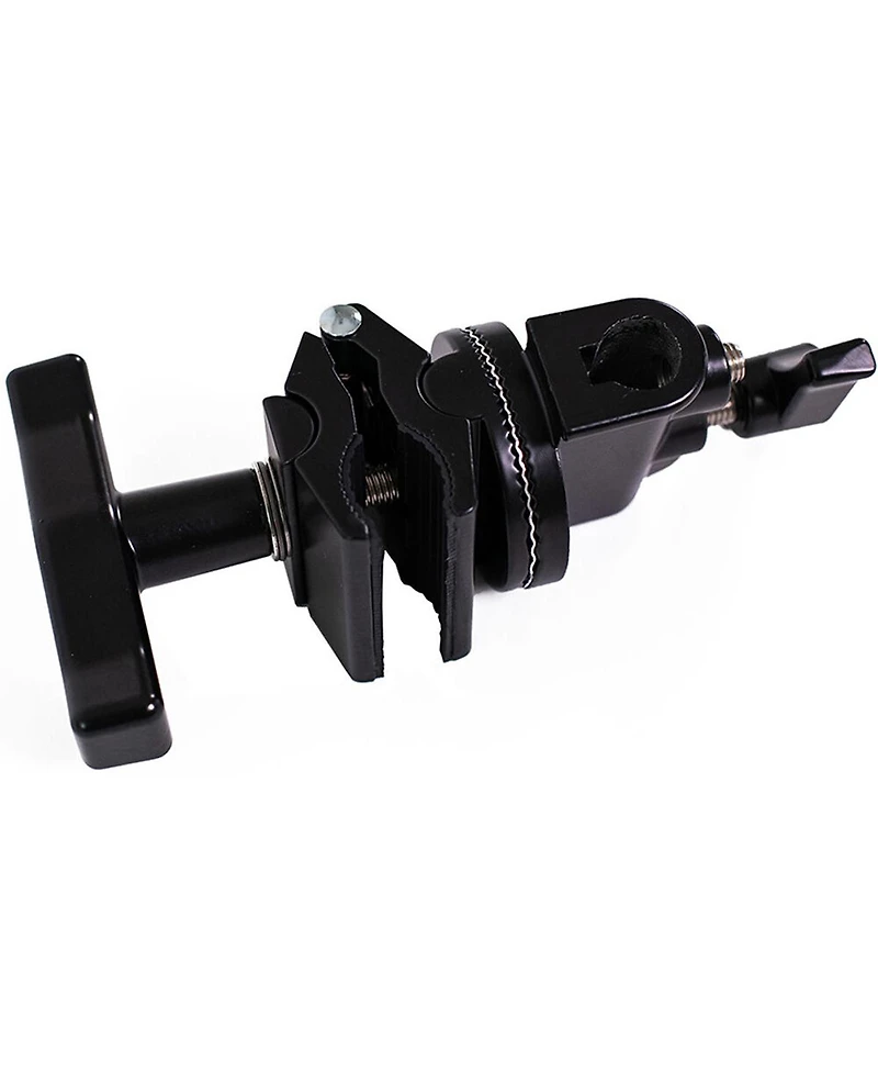Savage 40" Stainless Steel Chrome/Black Grip Arm with Gobo Clamps