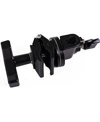 Savage 40" Stainless Steel Chrome/Black Grip Arm with Gobo Clamps