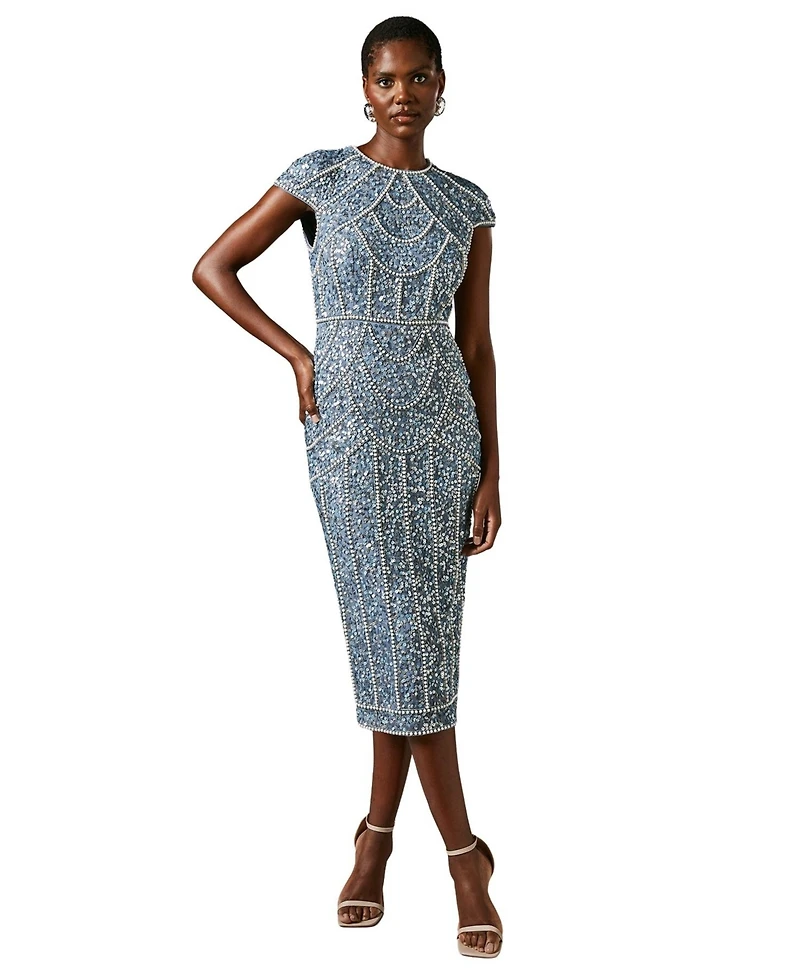 Coast Women's Embellished Pencil Dress