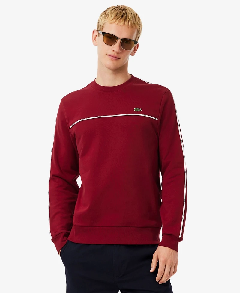 Lacoste Men's Logo Trim Long Sleeve Sweatshirt