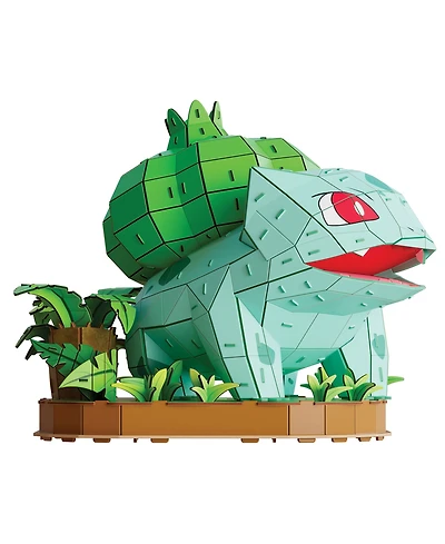 Pokemon Bulbasaur 3D Model Kit Kanto Starter Collection, 195 Pieces