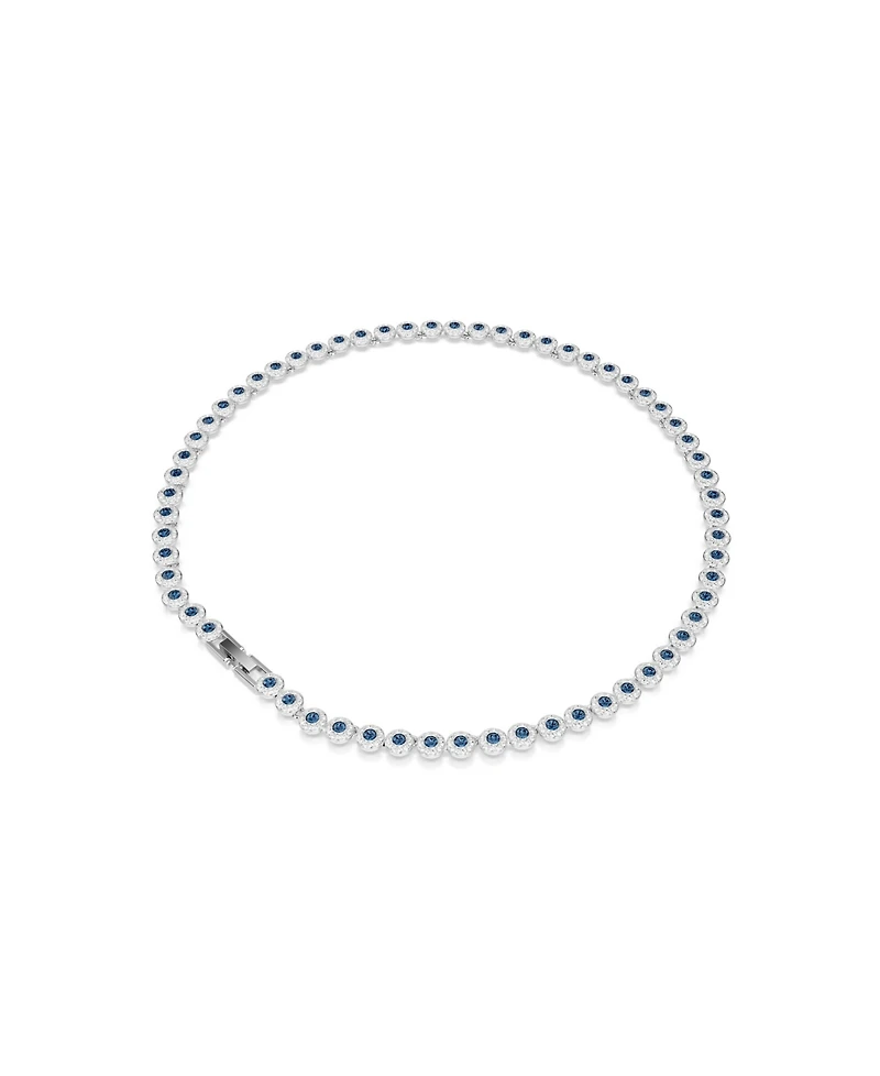 Swarovski Una Angelic Rhodium Plated Tennis Necklace