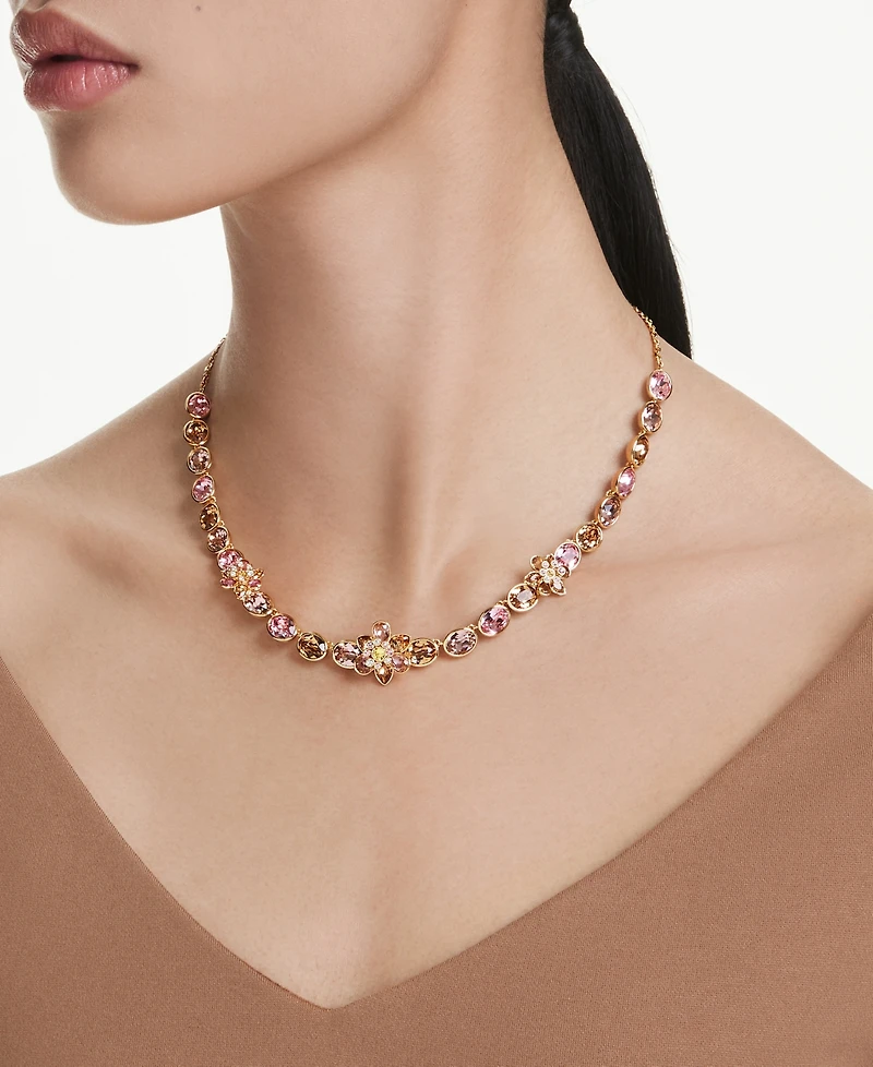 Swarovski Idyllia Gold-Tone Plated Necklace