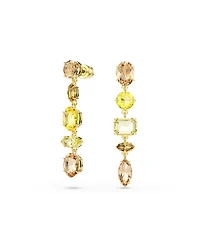 Swarovski Gema Gold-Tone Plated Drop Earrings