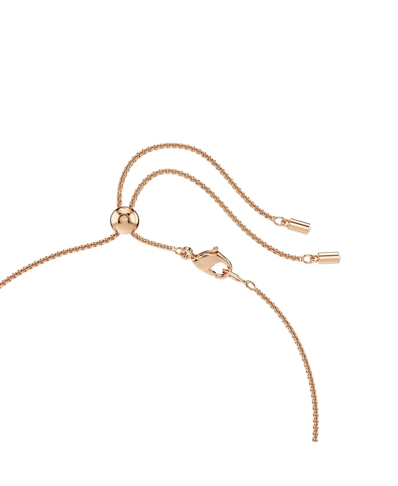 Swarovski Constella Rose Gold-Tone Plated Pendant Necklace