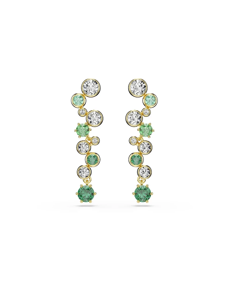 Swarovski Constella Gold-Tone Plated Drop Earrings