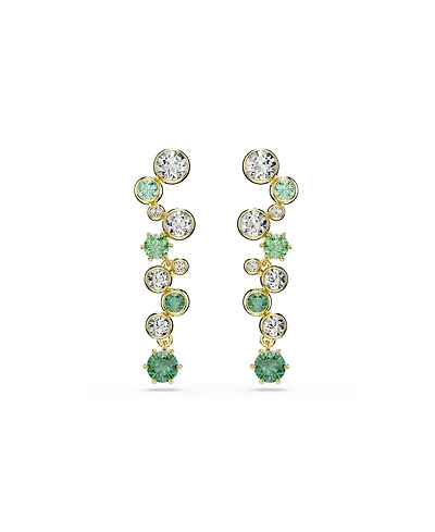 Swarovski Constella Gold-Tone Plated Drop Earrings