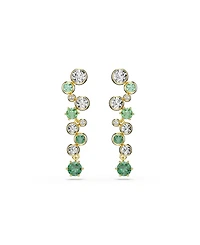 Swarovski Constella Gold-Tone Plated Drop Earrings