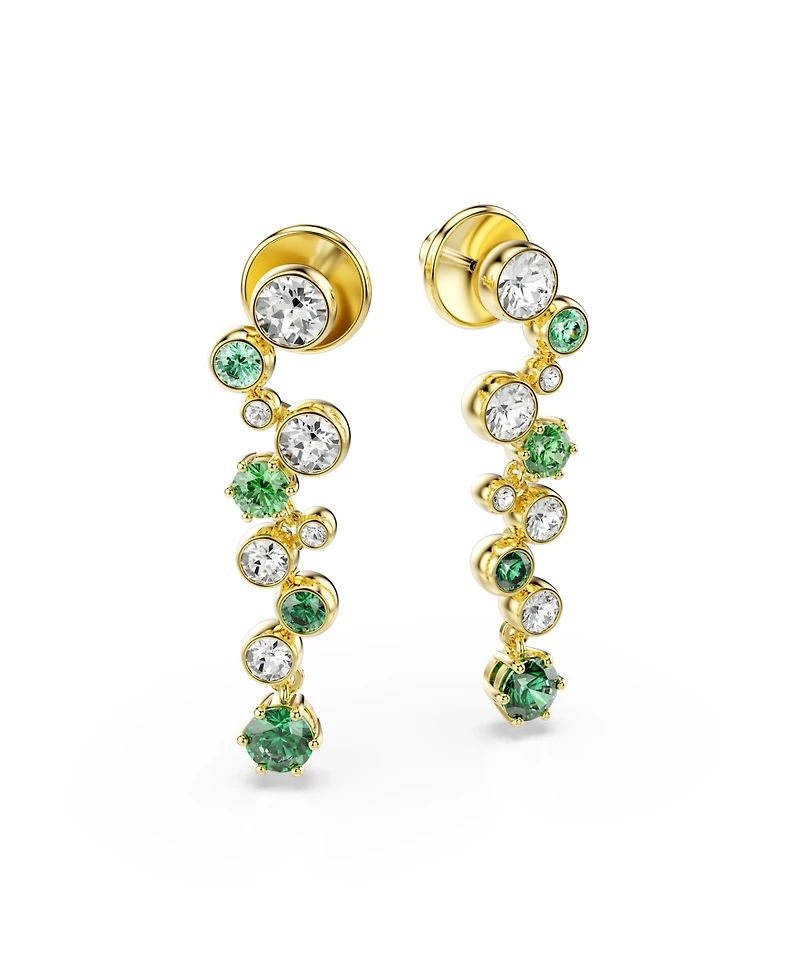 Swarovski Constella Gold-Tone Plated Drop Earrings