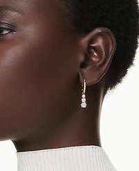 Swarovski Stilla Attract Gold-Tone Plated Hoop Earrings