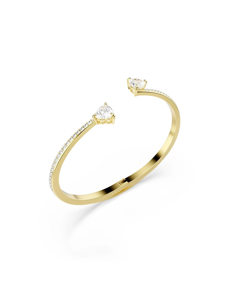 Swaroski Mesmera Gold-Tone Plated Attract Bangle