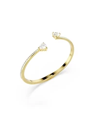 Swaroski Mesmera Gold-Tone Plated Attract Bangle