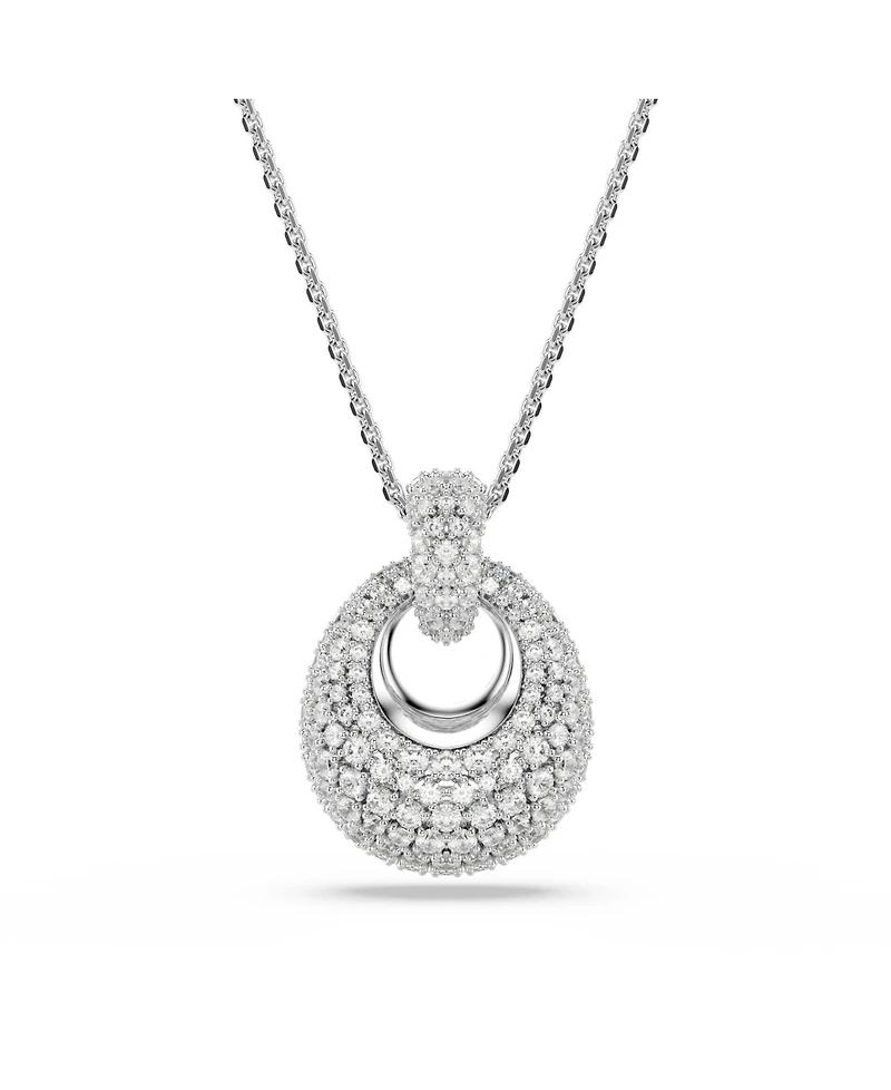 Swarovski Sublima Rhodium Plated Pendant Necklace