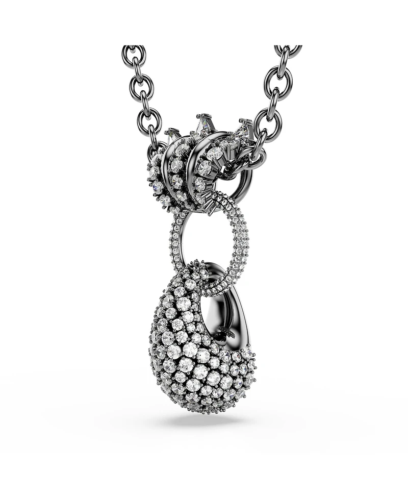 Swarovski Sublima Ruthenium Plated Pendant Necklace