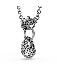 Swarovski Sublima Ruthenium Plated Pendant Necklace