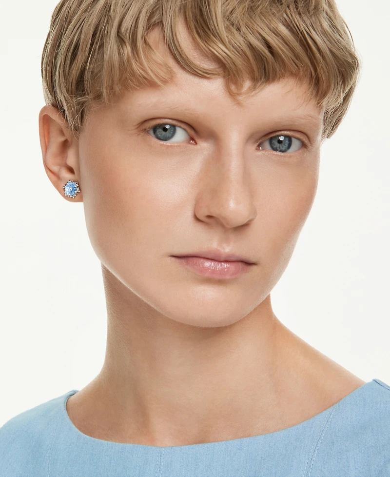 Swarovski Magic Rhodium Plated Stud Earrings