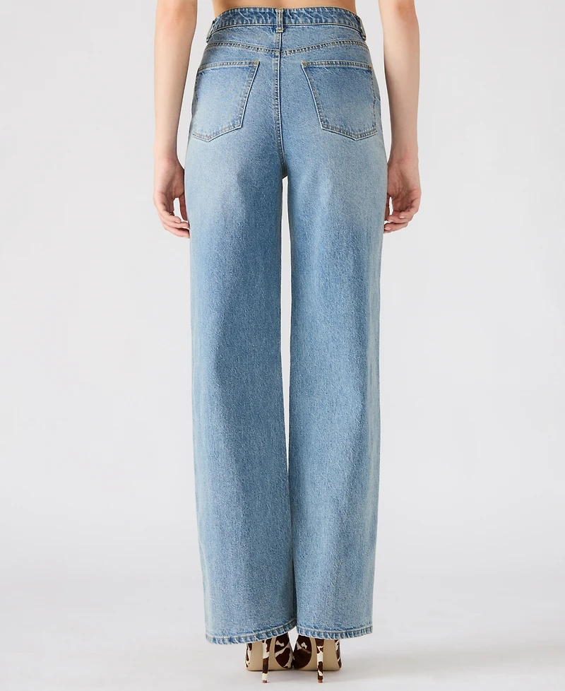 Steve Madden Women's Geraldine Boot-cut Jeans
