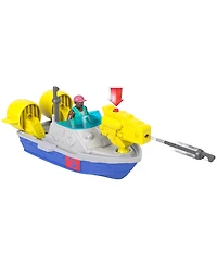Imaginext Fisher-Price Jurassic World Rebirth Aquachomp Chase Mosasaurus Dinosaur Toy Playset