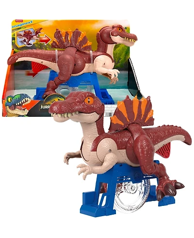 Imaginext Fisher-Price Jurassic World Rebirth Sprinting Spinosaurus Dinosaur Toy