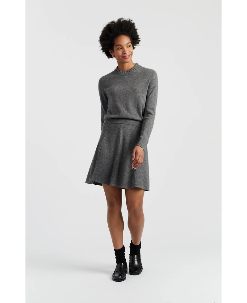 Chinti & Parker Women's Wool-Cashmere Mini Skirt
