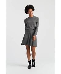 Chinti & Parker Women's Wool-Cashmere Mini Skirt