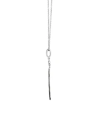 Le Vian Vanilla Diamond (.04 ct. t.w.) & Nude Diamond (.21ct. t.w.) Bar Pendant Necklace in 14K Vanilla Gold