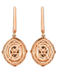 Le Vian Nude and Chocolate Drop Earrings (0.26 ct. t.w.) in 14K Two-Tone Gold