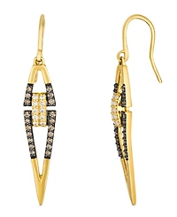 Le Vian Nude Diamond Drop Earrings (0.26 ct. t.w.) in 14K Honey Gold