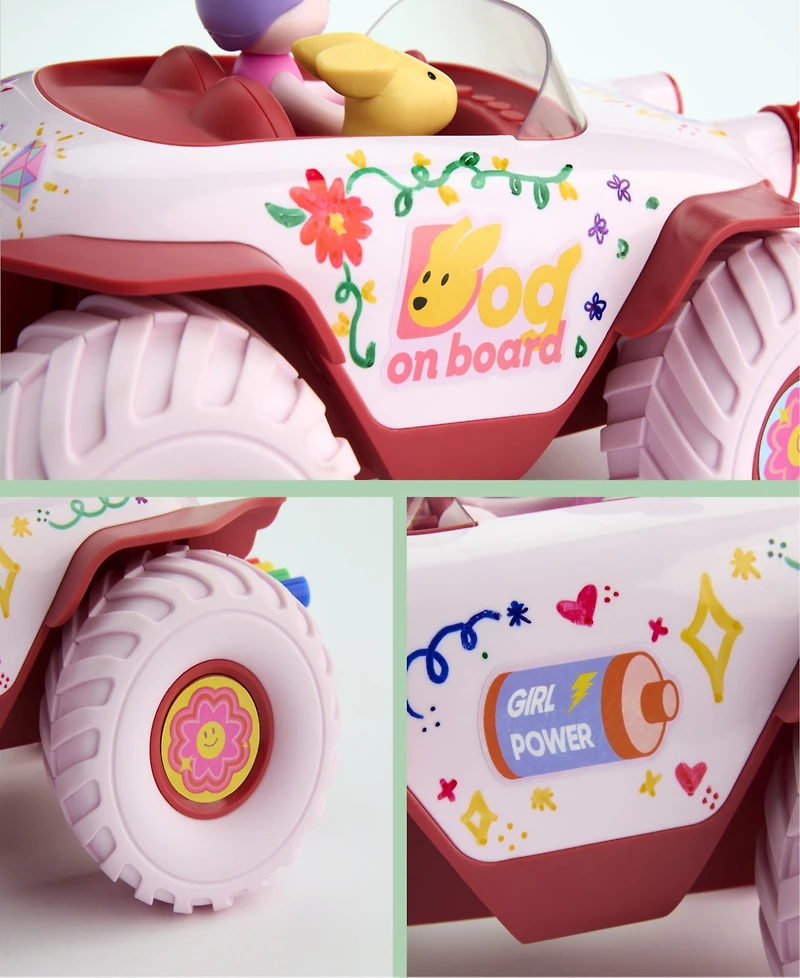 Sharper Image Pixie Cruiser Doodle Customizable Remote-Control Car