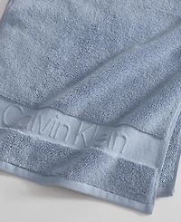 Calvin Klein Iconic Cotton Jacquard Hand Towel, 30" x 16"