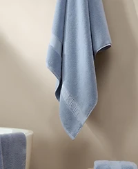 Calvin Klein Iconic Cotton Jacquard Bath Towel, 56" x 30"