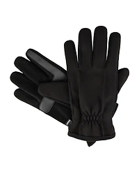 Isotoner Signature Men's Tech Stretch Fleece Palm Gloves