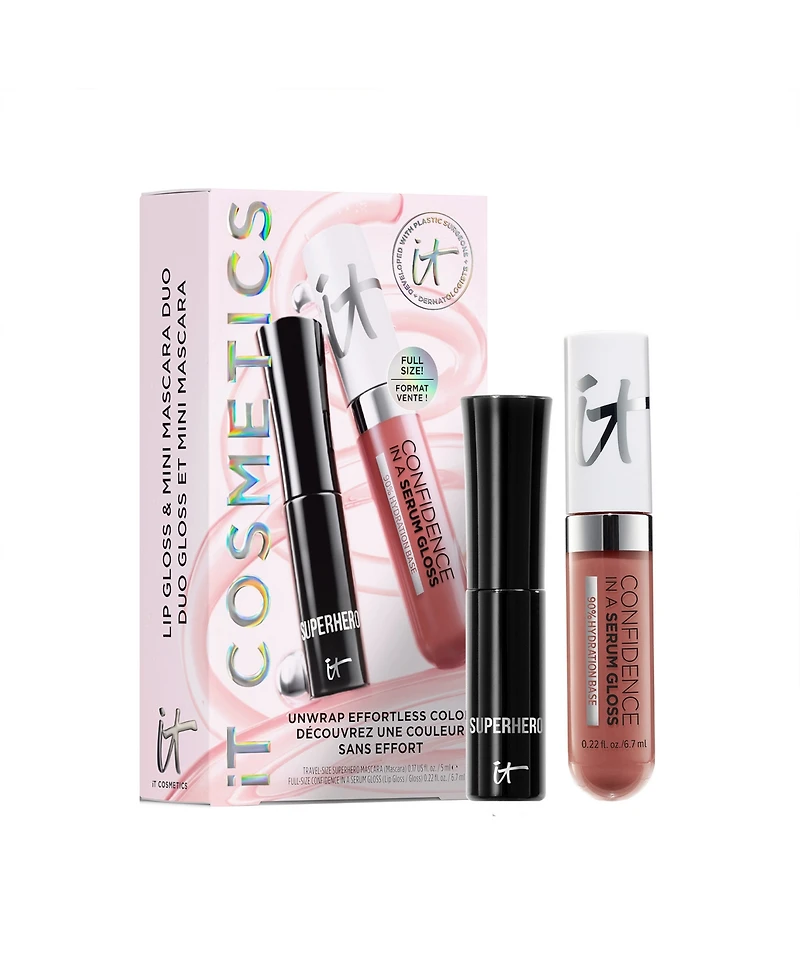 It Cosmetics Holiday 2025 2-Pc Mini Mascara and Gloss Duo Set