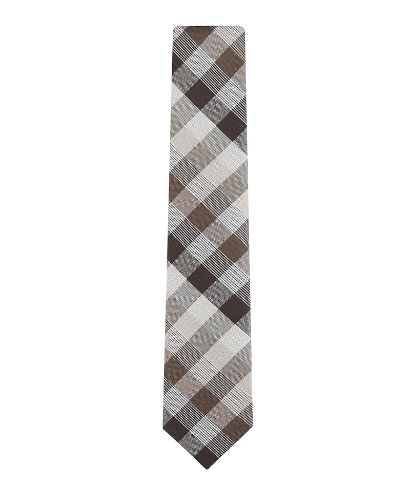 Calvin Klein Men's Maddox Grid Tie