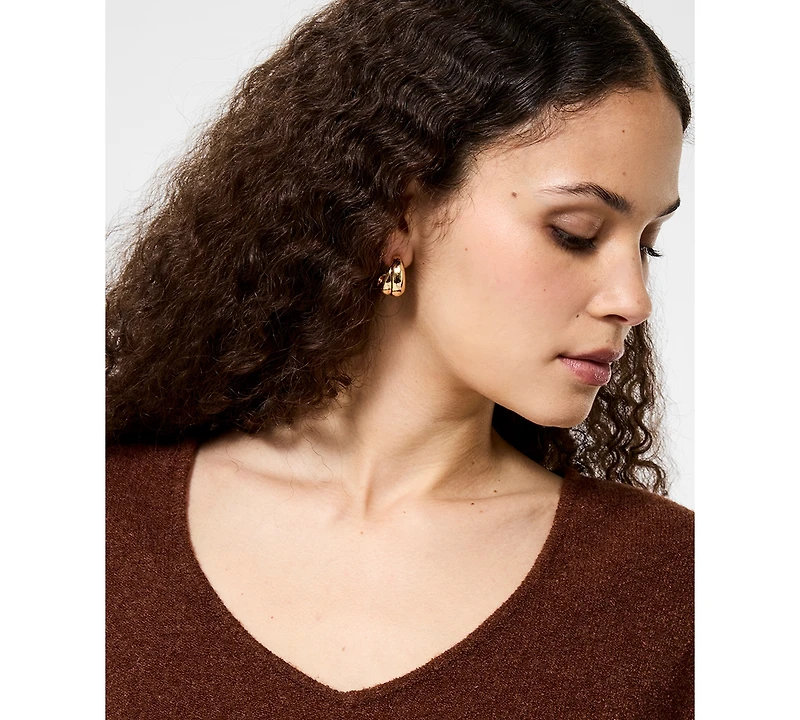 French Connection Women's Vhari Knit V-Neck Sweater