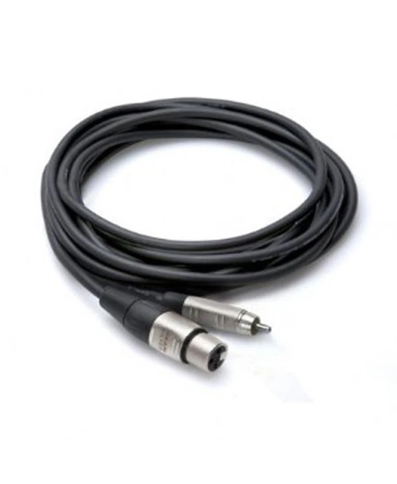 Hosa Technology Pro Unbalanced Interconnect, Rean XLR3F to Rca, 3 ft