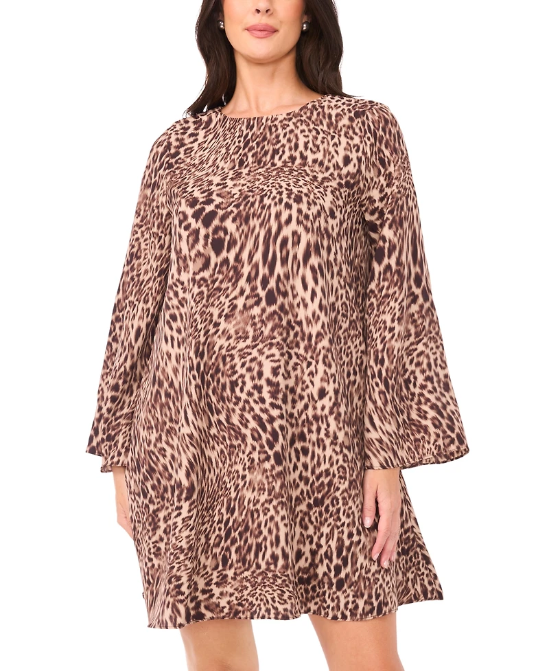 Vince Camuto Women's Printed A-line Mini Dress