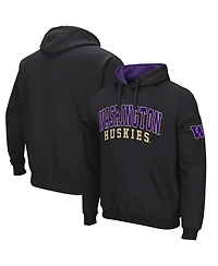 Men's Colosseum Washington Huskies Double Arch Pullover Hoodie